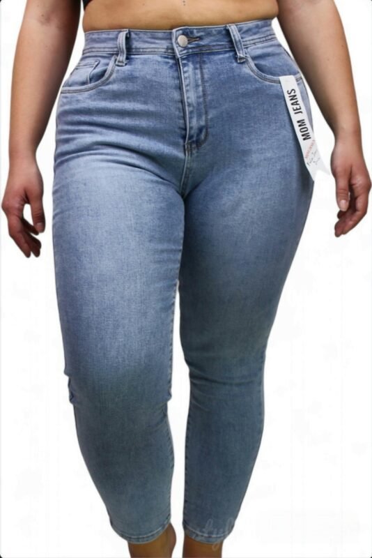 SHINY DESIGN DENIM MOM PREMIUM JEANS (A 322)