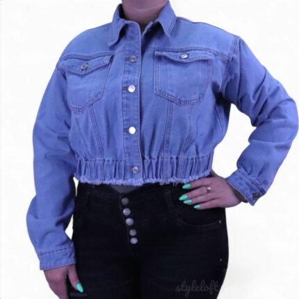 Jewelly Jeans Jacket For Women (A 464)