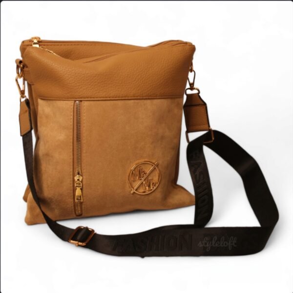 M&Mz Premium Brown Crossbody Bag